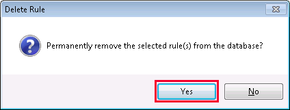 Delete Rules 